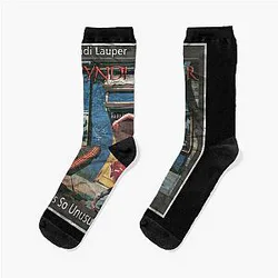 Art by Cyndi Lauper Socks