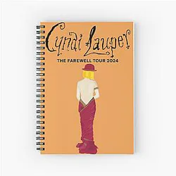 Cyndi Lauper The Farewell Tour 2024 Notebook