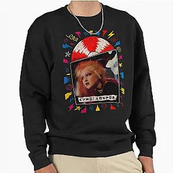 Art Cyndi Lauper Pullover Sweatshirt
