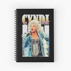 Art Cyndi Lauper Spiral Notebook