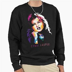 Art Cyndi Lauper Pullover Sweatshirt