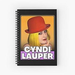 Art Cyndi Lauper Notebook