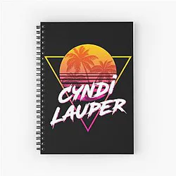 Art by Cyndi Lauper Notebook