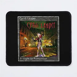 Art Cyndi Lauper Mouse Pad