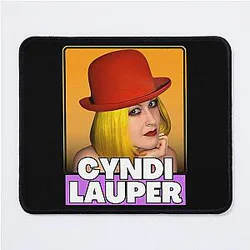 Art Cyndi Lauper Mouse Pad