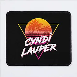 Art by Cyndi Lauper Mouse Pad