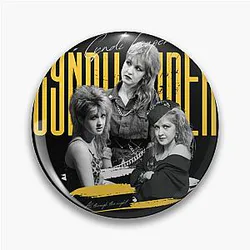 Art Cyndi Lauper Pin