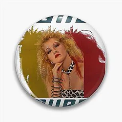 Art Cyndi Lauper Pin