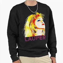 Art - Cyndi Lauper Pullover Sweatshirt