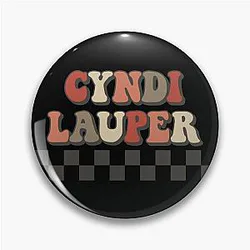 Art Cyndi Lauper Pin