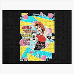 Art Cyndi Lauper Jigsaw Puzzle