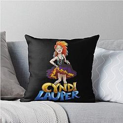 Art by Cyndi Lauper Throw Pillow
