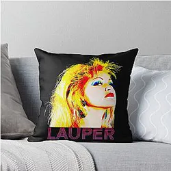 Cyndi Lauper Throw Pillow
