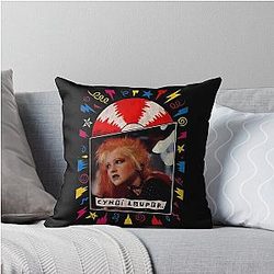 Art by Cyndi Lauper Throw Pillow