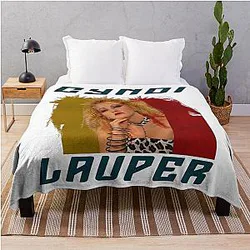 Art - Cyndi Lauper Throw Blanket