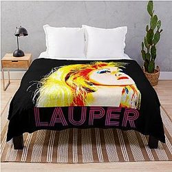 Cyndi Lauper Throw Blanket