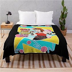 Art Cyndi Lauper Throw Blanket
