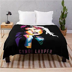 Cyndi Lauper Throw Blanket