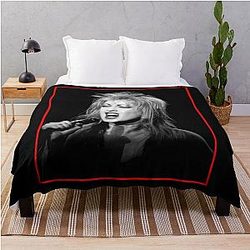 Art Collection Throw Blanket by Cyndi Lauper