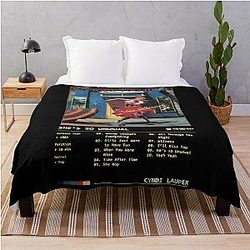 Art by Cyndi Lauper Throw Blanket