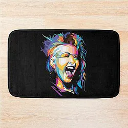 Art with Cyndi Lauper Bath Mat