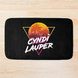 Art Cyndi Lauper Bath Mat