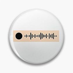Here With Me by D4vd Spotify scan code Pin