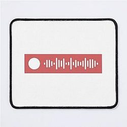 Romantic Homicide by D4vd - Spotify Scan Code Mouse Pad