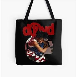 Psychedelic D4vd - Sitting On Print Tote Bag