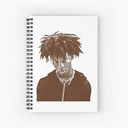 D4VD Vintage T-Shirt Notebook