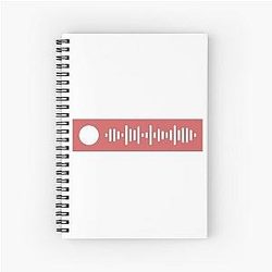 Romantic Homicide by D4vd Spiral Notebook