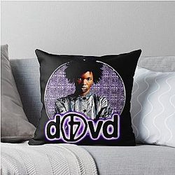 Retro Framed Dvmd Throw Pillow
