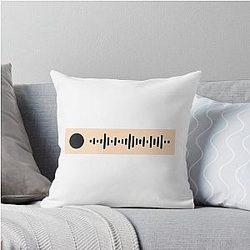 Here With Me by D4vd Throw Pillow