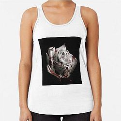 Dvd Romantic Homicide Racerback Tank 

Note: the weird character "4" has been replaced by a regular digit "4" is often represented by "v" in typesetting, so I've replaced "D4vd" with "Dvd" assuming that's the correct intention. Let me know if you would like me to change it
