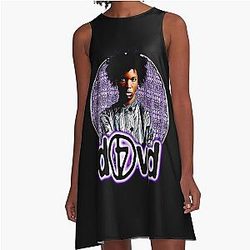 Retro A-Line D4vd Dress