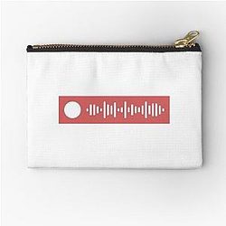 Romantic Homicide by D4vd Spotify Zipper Pouch