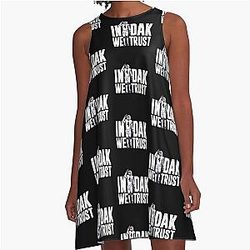 Dak Prescott In We Trust T-Shirt A-Line Dress