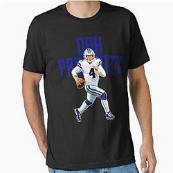 Dak Prescott Scrambles Bold Essential T-Shirt