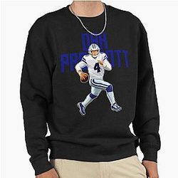 Dak Prescott Scrambles Bold Pullover Sweatshirt