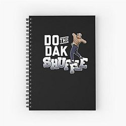 Dak Prescott The Dak Shuffle T-Shirt Spiral Notebook
