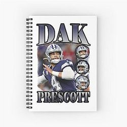 Bootleg DAK Prescott Vol 1 T-Shirt Spiral notebook