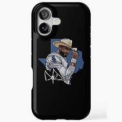 Dak Prescott Cowboys T-Shirt iPhone Tough Case