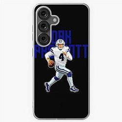 Dak Prescott Scrambles Samsung Galaxy Soft Case