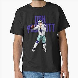 Dak Prescott Throws for Touchdown Classic T-Shirt