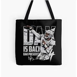 Dak Prescott Dallas Is Back T-Shirt All Over Print Tote Bag