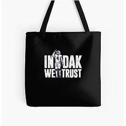 Dak Prescott In We Trust T-Shirt All Over Print Tote Bag