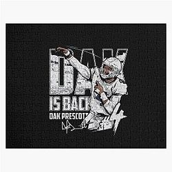 Dak Prescott Dallas Is Back T-Shirt Jigsaw Puzzle