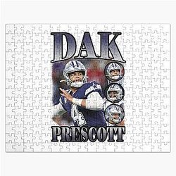 Bootleg Dak Prescott T-Shirt Jigsaw Puzzle