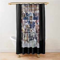 Dak Prescott Star Power T shirt Shower Curtain