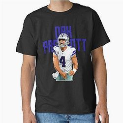 Dak Prescott Celebrates Touchdown Bold Classic T-Shirt